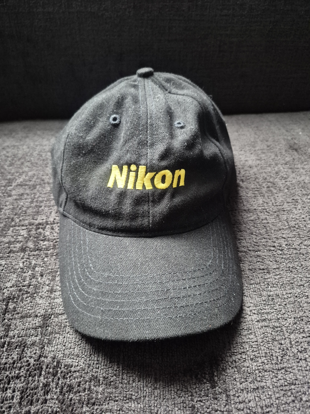 Vintage Nikon EXPEED Camera Promo Hat - Fersten Worldwide Heavyweight Black Cap
